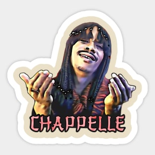 Chappelle retro - come on baby Sticker